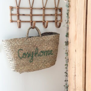 Panier « Cosy home » - vert