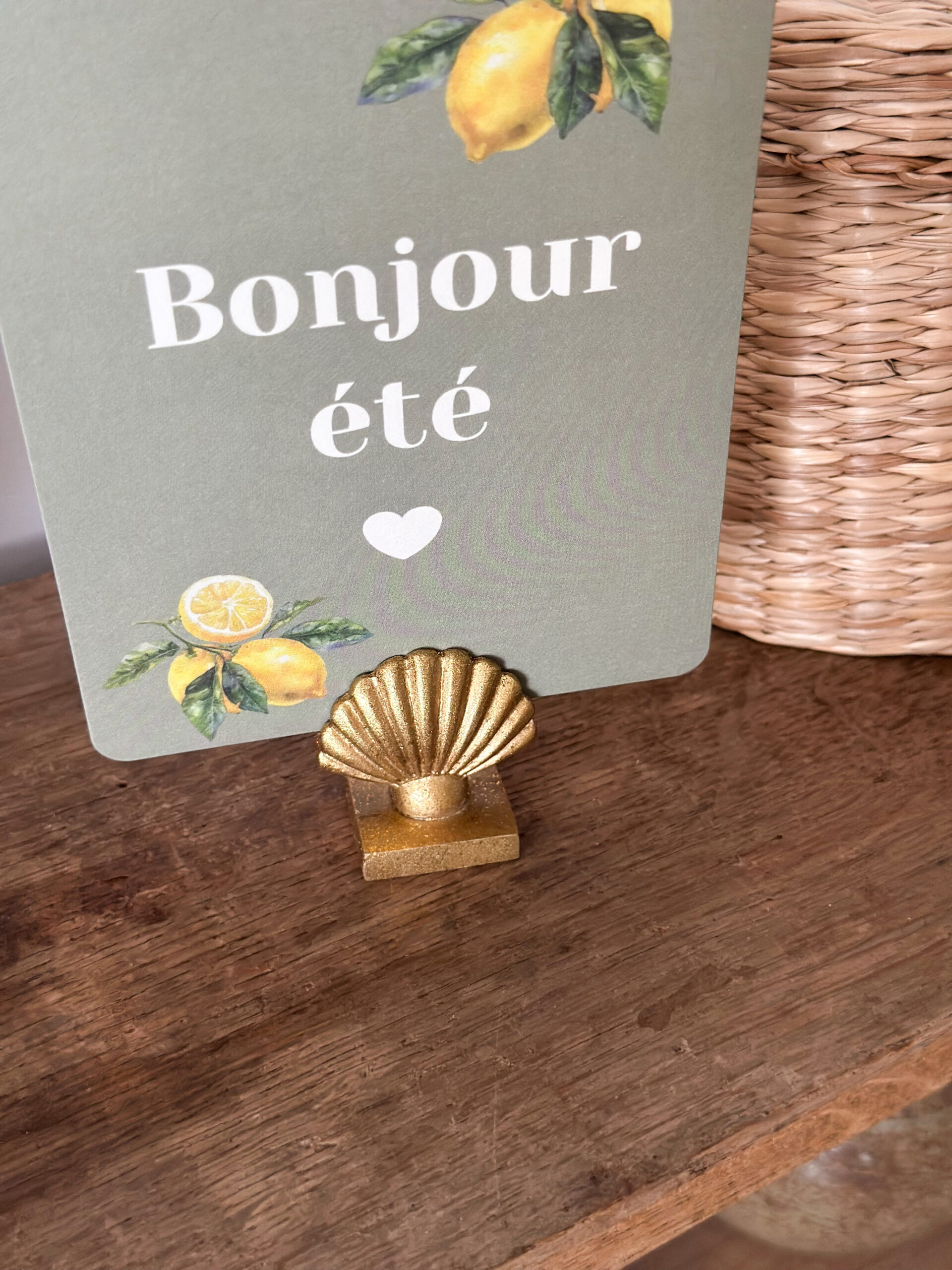 Coquillage - présentoir carte – Image 2