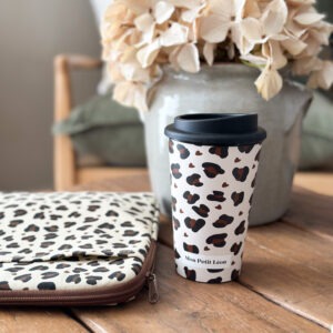 Mug - cup léopard coeur