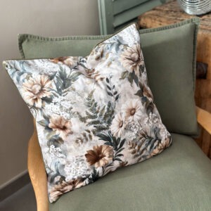 Housse de coussin fleuri - n°3