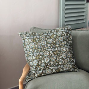 Housse de coussin fleuri - n°2