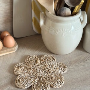 Sous plat - fleur