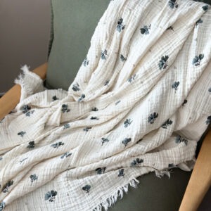 Plaid à franges - Mila PRÉ COMMANDE