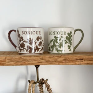 Mug héritage - Bonjour