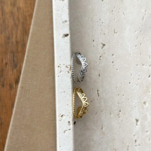 Bague - double rangs