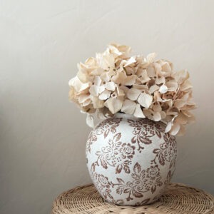 Vase cottage boule - marron